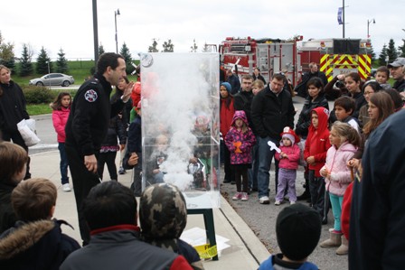 Smoke demonstration